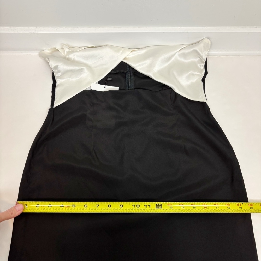 MANURI Baby Jessie Dress in Black & White Size XL - Picture 15 of 16